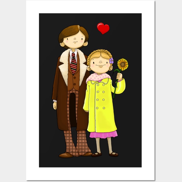 Harold and Maude Wall Art by SpacebatDesigns 